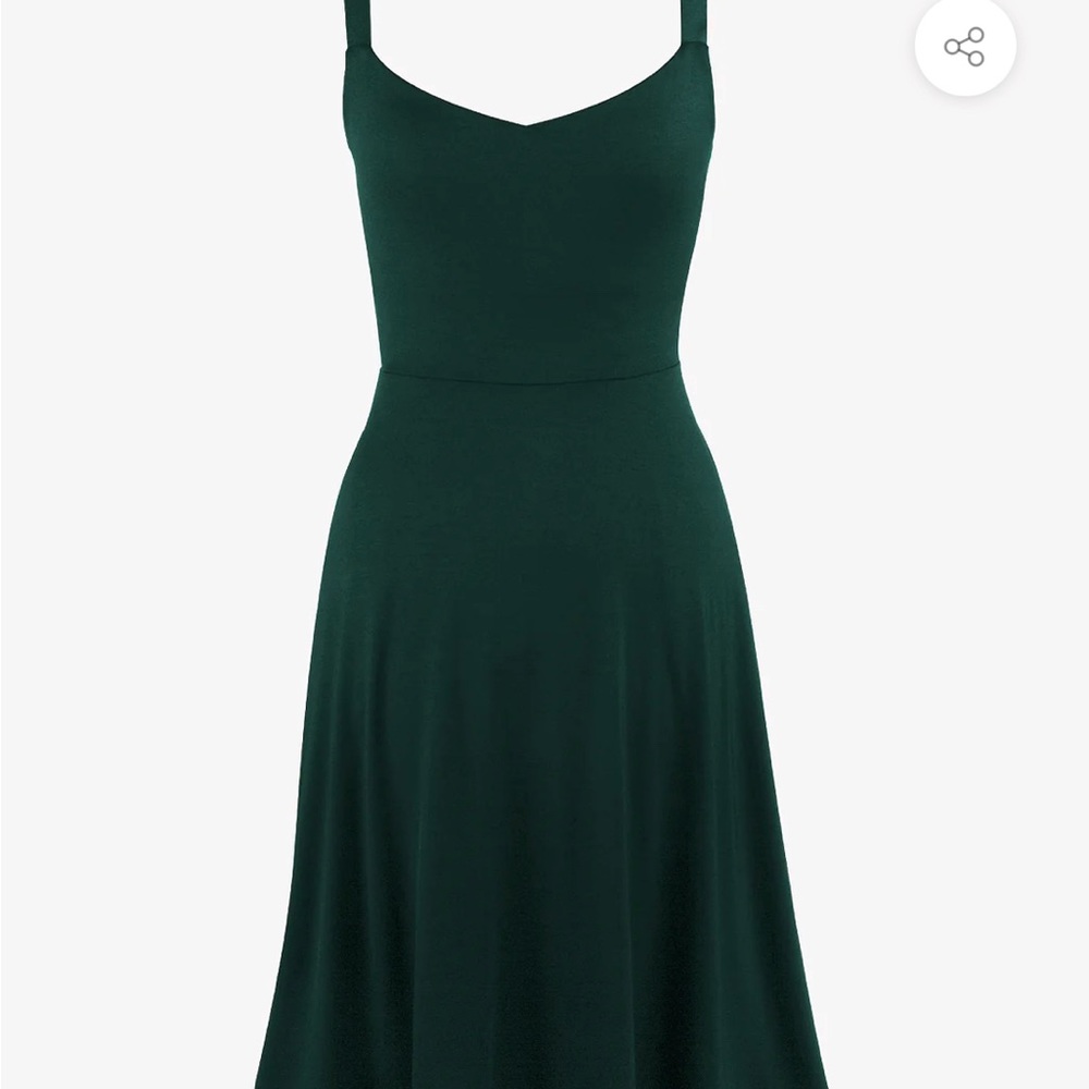 Cobalt Street Cotton A-Line Midid Dress
